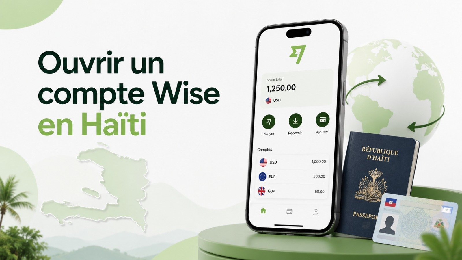 Comment ouvrir un compte Wise en Haïti en 2026 : conditions, documents et limites.